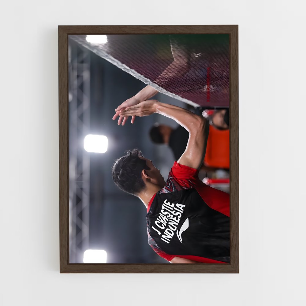 Poster Jonatan christie badminton (vue 5)
